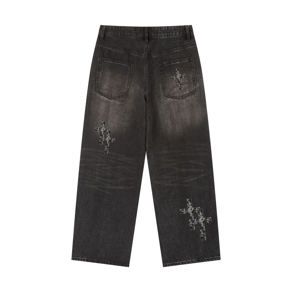 "Crosses "Vintage Wash Heavyweight Denim Jeans