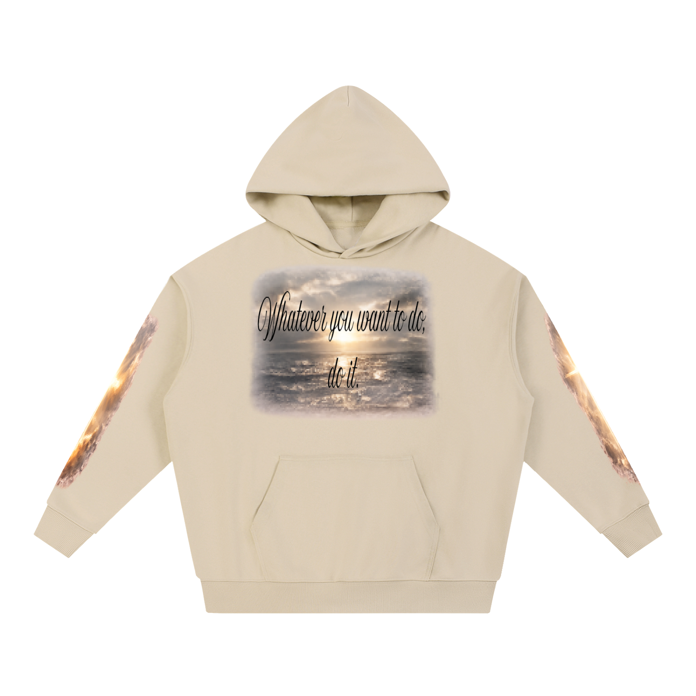 "Tomorrows"Essential Heavyweight Hoodie