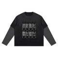 "Jailed" Unisex Vintage Wash Distressed Layer T-Shirt