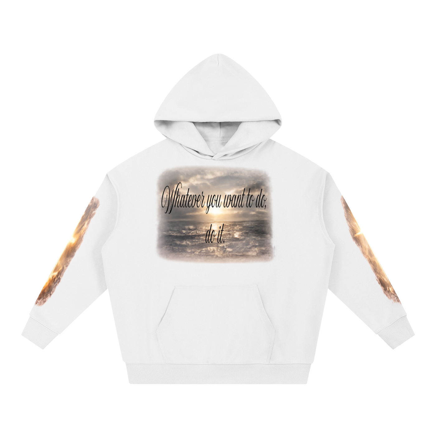"Tomorrows"Essential Heavyweight Hoodie