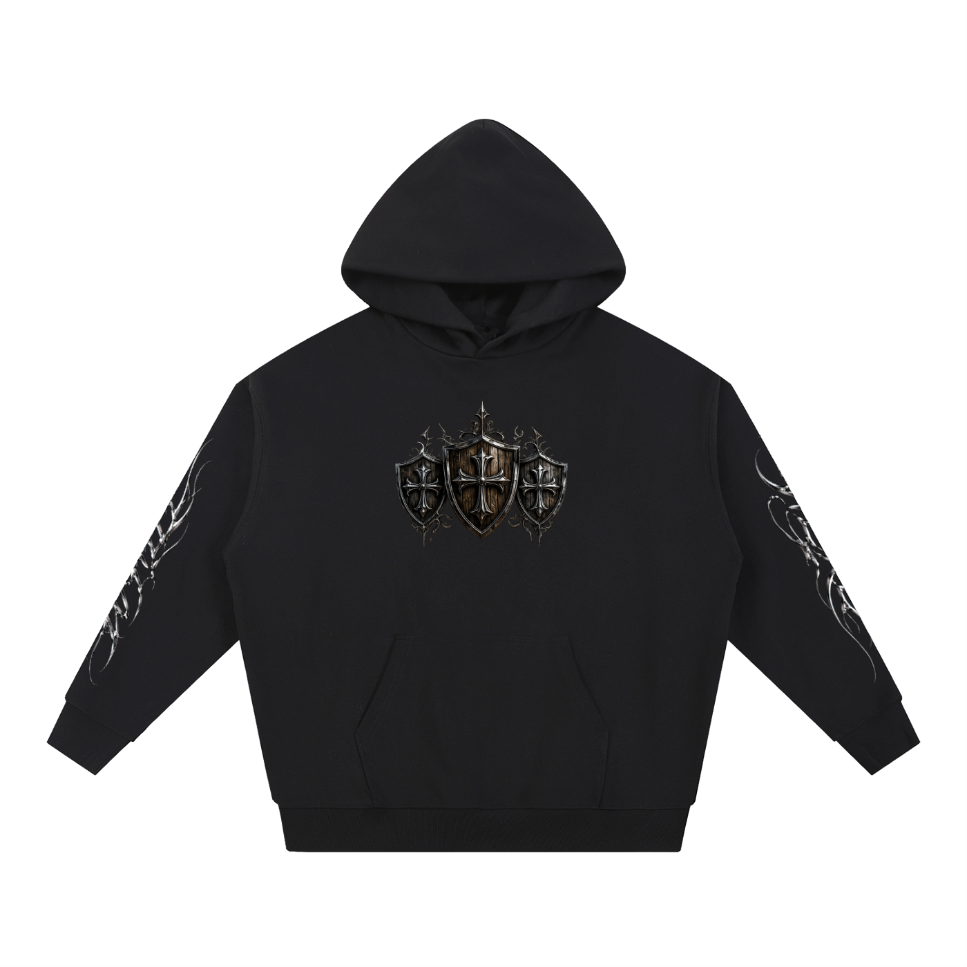 "Silver Oak" Essential Heavyweight Hoodie