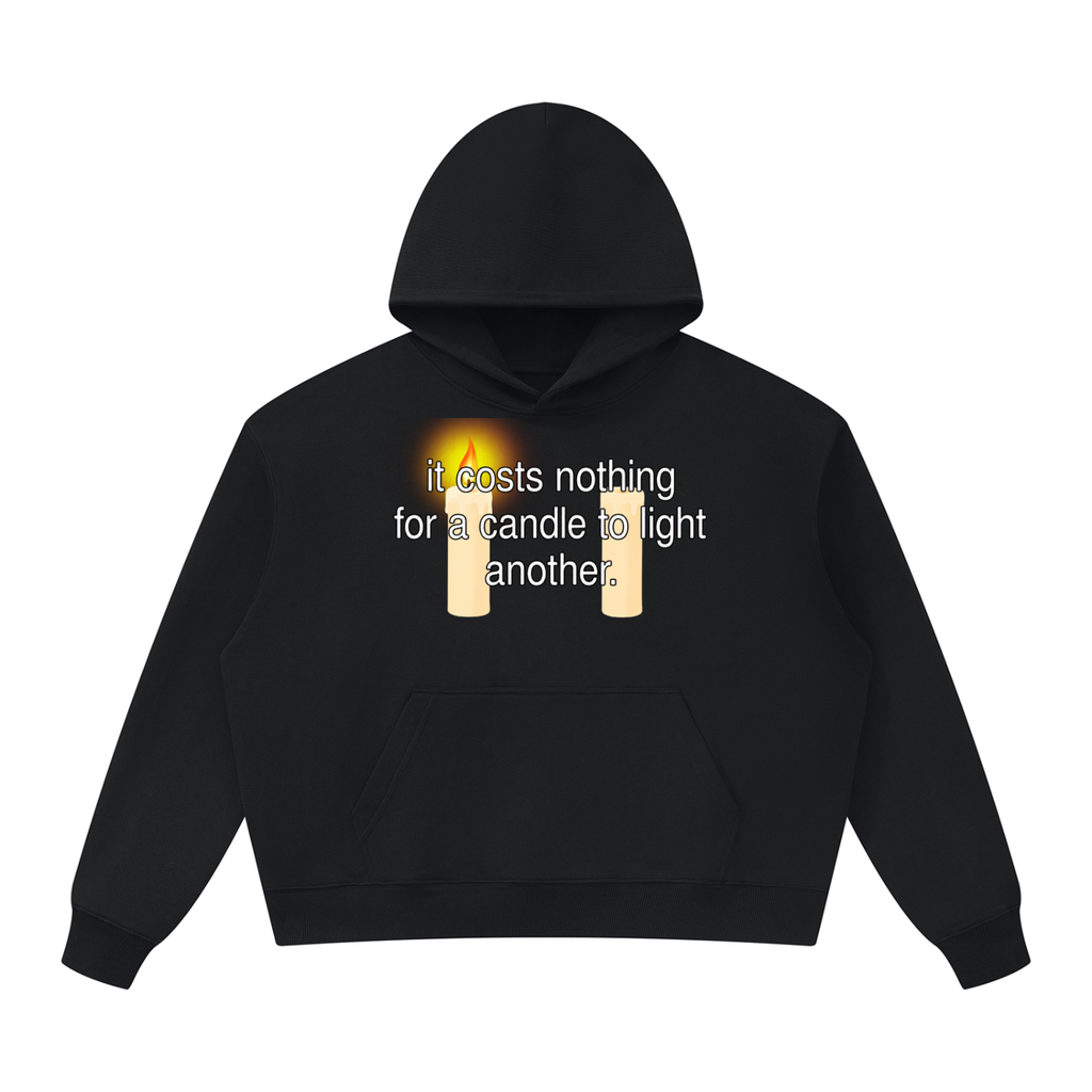 "Candle's" Unisex Oversized Heavyweight Hoodie